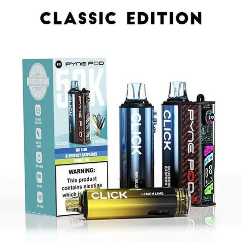 Pyne Pod Click 50k Prefilled Pod Vape Kit - Topvapewholesale
