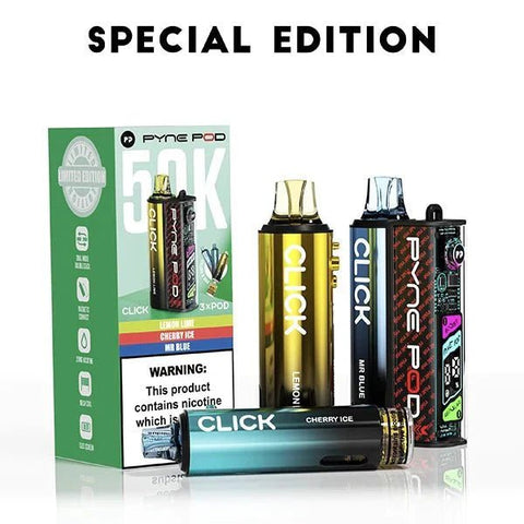 Pyne Pod Click 50k Prefilled Pod Vape Kit - Topvapewholesale