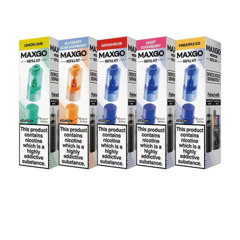RELX Maxgo 22k Replacement Pods - Box of 5 - Topvapewholesale