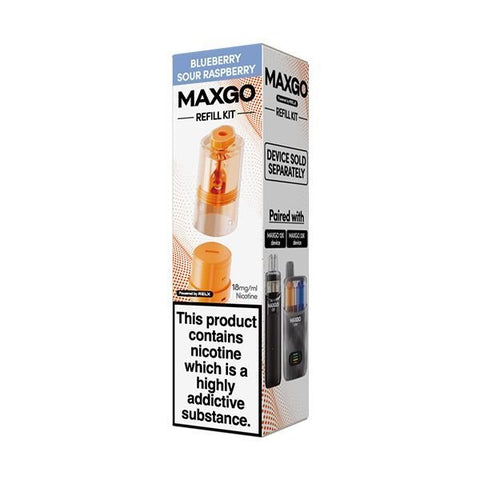 Relx Maxgo 33k & 12k Replacement Pods Pack of 5 - Topvapewholesale