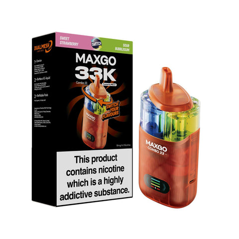 Relx Maxgo 33k Prefilled Pod Vape Kit Pack of 5 - Topvapewholesale