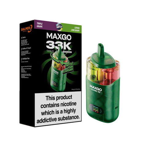 Relx Maxgo 33k Prefilled Pod Vape Kit Pack of 5 - Topvapewholesale
