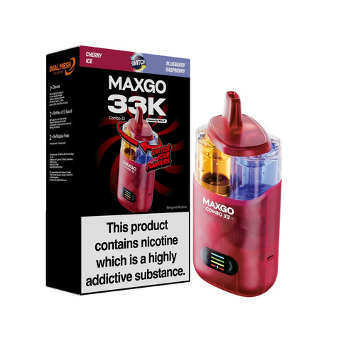 Relx Maxgo 33k Prefilled Pod Vape Kit Pack of 5 - Topvapewholesale