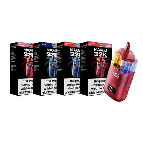 Relx Maxgo 33k Prefilled Pod Vape Kit Pack of 5 - Topvapewholesale