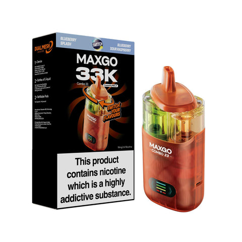 Relx Maxgo 33k Prefilled Pod Vape Kit Pack of 5 - Topvapewholesale