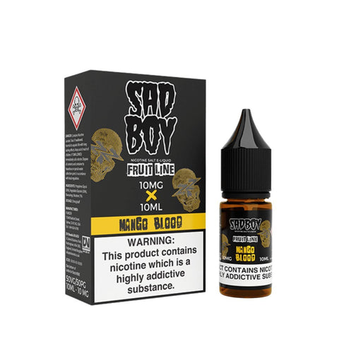 Sad Boy E - liquid 10ml Nic Salt Box of 10 - Topvapewholesale