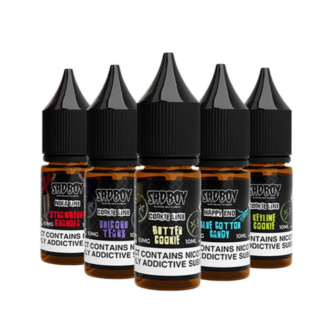 Sad Boy E - liquid 10ml Nic Salt Box of 10 - Topvapewholesale