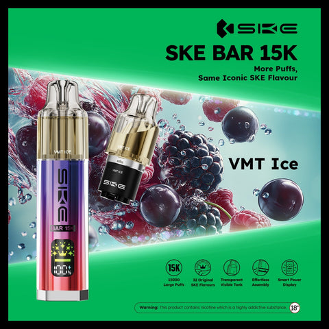 Ske Bar 15k Prefilled Pod Vape Kit Pack of 5 - Topvapewholesale