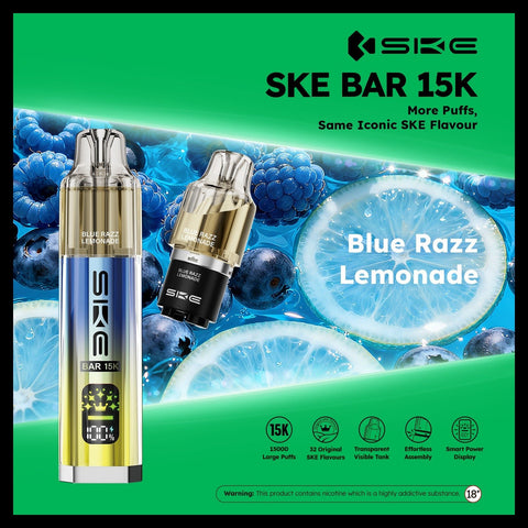 Ske Bar 15k Prefilled Pod Vape Kit Pack of 5 - Topvapewholesale