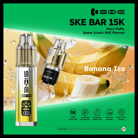Ske Bar 15k Prefilled Pod Vape Kit Pack of 5 - Topvapewholesale
