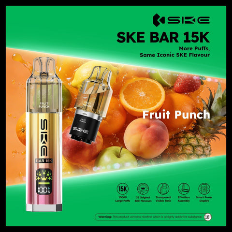 Ske Bar 15k Prefilled Pod Vape Kit Pack of 5 - Topvapewholesale