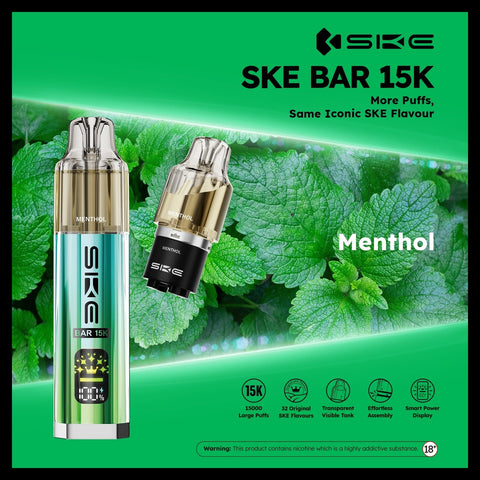 Ske Bar 15k Prefilled Pod Vape Kit Pack of 5 - Topvapewholesale
