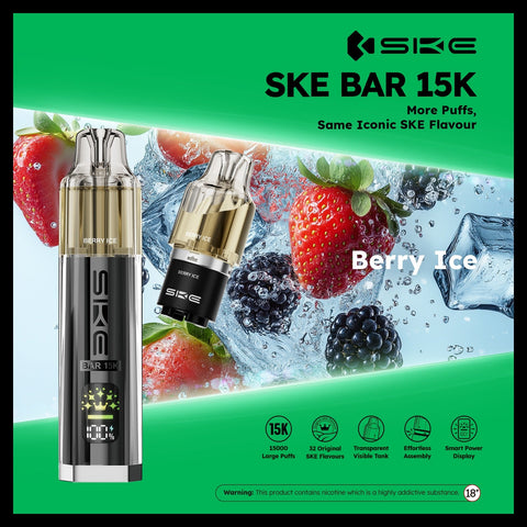 Ske Bar 15k Prefilled Pod Vape Kit Pack of 5 - Topvapewholesale