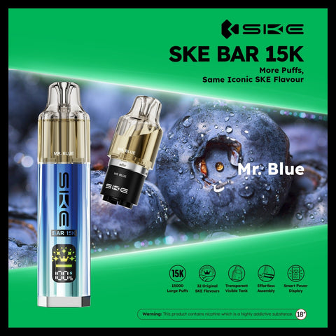 Ske Bar 15k Prefilled Pod Vape Kit Pack of 5 - Topvapewholesale