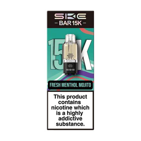 Ske Bar 15k Replacement Pods Pack of 5 - Topvapewholesale