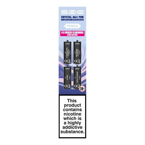 Ske Crystal 4 in 1 Pre Filled Replacement Pods - Box of 10 - Topvapewholesale