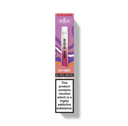 SKE Crystal Pro 600 Prefilled Vape Pod Kit Pack of 10 - Topvapewholesale