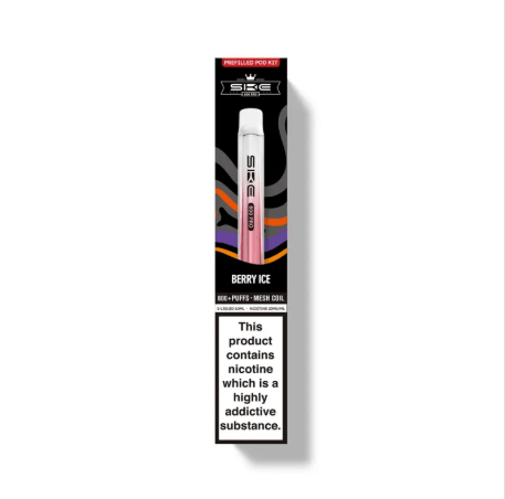 SKE Crystal Pro 600 Prefilled Vape Pod Kit Pack of 10 - Topvapewholesale