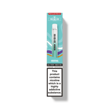 SKE Crystal Pro 600 Prefilled Vape Pod Kit Pack of 10 - Topvapewholesale