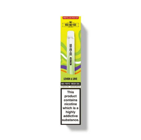SKE Crystal Pro 600 Prefilled Vape Pod Kit Pack of 10 - Topvapewholesale