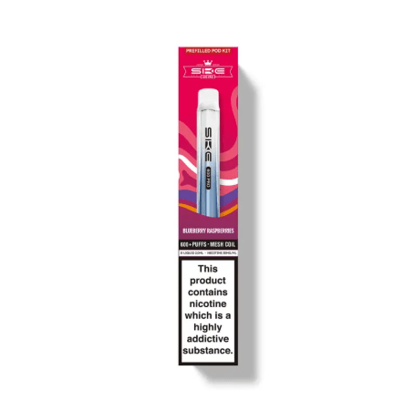 SKE Crystal Pro 600 Prefilled Vape Pod Kit Pack of 10 - Topvapewholesale
