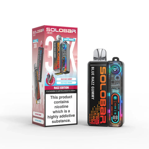 Solo Bar Boost 30K Prefilled Vape Kit Box of 5 - Topvapewholesale