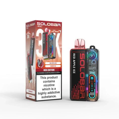 Solo Bar Boost 30K Prefilled Vape Kit Box of 5 - Topvapewholesale