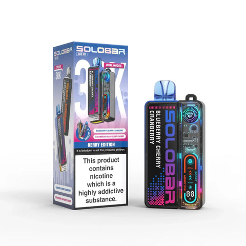 Solo Bar Boost 30K Prefilled Vape Kit Box of 5 - Topvapewholesale