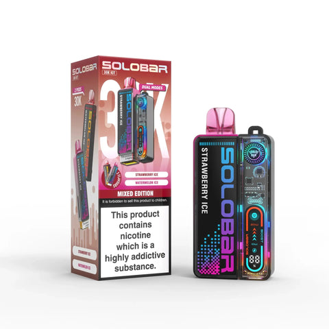 Solo Bar Boost 30K Prefilled Vape Kit Box of 5 - Topvapewholesale