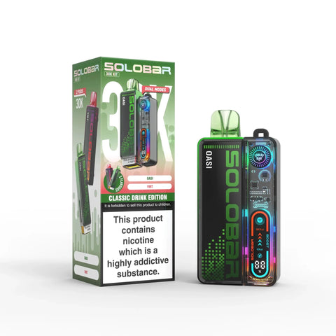 Solo Bar Boost 30K Prefilled Vape Kit Box of 5 - Topvapewholesale