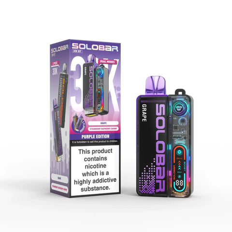 Solo Bar Boost 30K Prefilled Vape Kit Box of 5 - Topvapewholesale