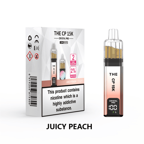 The Crystal Pro CP 15k Prefilled Vape Kit Box of 5 - Topvapewholesale