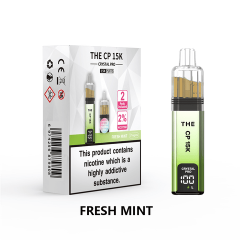 The Crystal Pro CP 15k Prefilled Vape Kit Box of 5 - Topvapewholesale