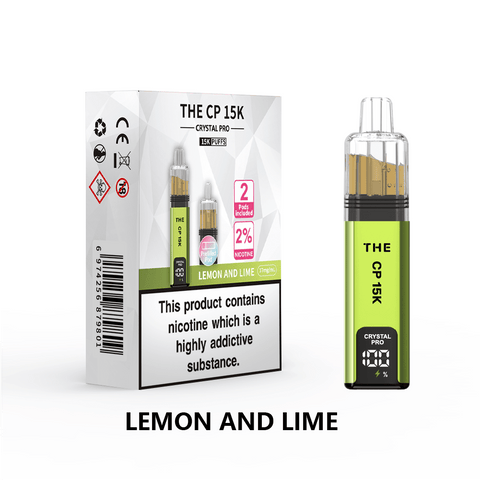 The Crystal Pro CP 15k Prefilled Vape Kit Box of 5 - Topvapewholesale