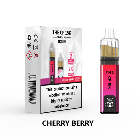 The Crystal Pro CP 15k Prefilled Vape Kit Box of 5 - Topvapewholesale