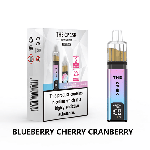 The Crystal Pro CP 15k Prefilled Vape Kit Box of 5 - Topvapewholesale