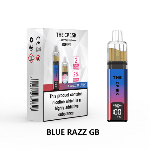 The Crystal Pro CP 15k Prefilled Vape Kit Box of 5 - Topvapewholesale