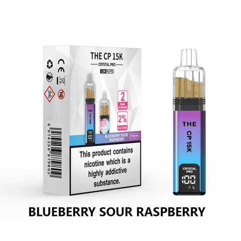 The Crystal Pro CP 15k Prefilled Vape Kit Box of 5 - Topvapewholesale