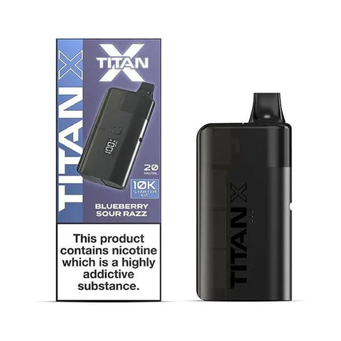 Titan X Prefilled Vape Pod Kit Box of 5 - Topvapewholesale