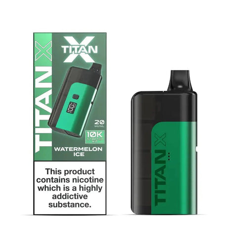 Titan X Prefilled Vape Pod Kit Box of 5 - Topvapewholesale