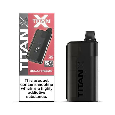 Titan X Prefilled Vape Pod Kit Box of 5 - Topvapewholesale