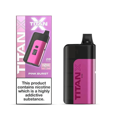 Titan X Prefilled Vape Pod Kit Box of 5 - Topvapewholesale
