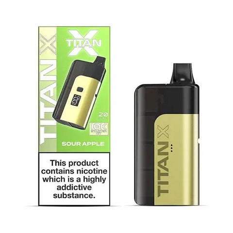 Titan X Prefilled Vape Pod Kit Box of 5 - Topvapewholesale