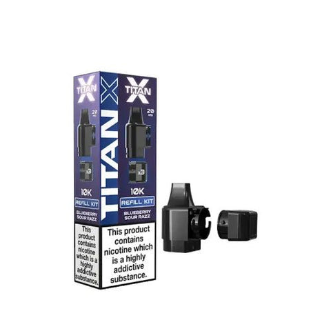 Titan X Replacement Pods Pack of 10 - Topvapewholesale