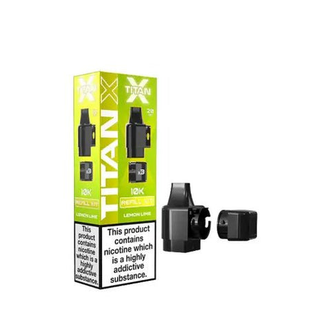 Titan X Replacement Pods Pack of 10 - Topvapewholesale
