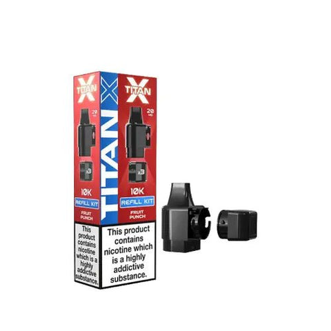 Titan X Replacement Pods Pack of 10 - Topvapewholesale