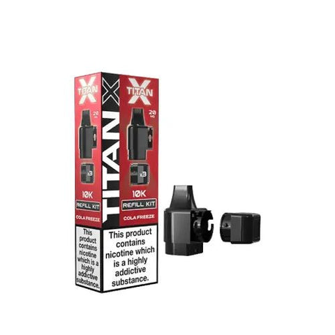 Titan X Replacement Pods Pack of 10 - Topvapewholesale