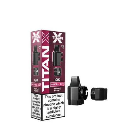 Titan X Replacement Pods Pack of 10 - Topvapewholesale