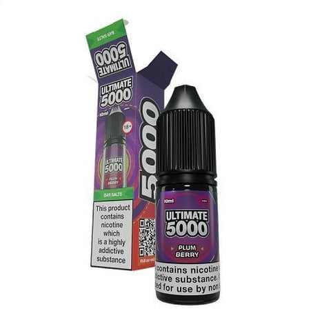 Ultimate Bar 5000 Nic Salts 10ml E - Liquid - Box Of 10 - Topvapewholesale