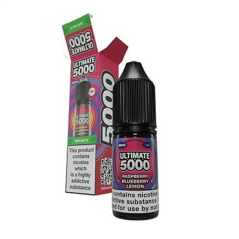 Ultimate Bar 5000 Nic Salts 10ml E - Liquid - Box Of 10 - Topvapewholesale